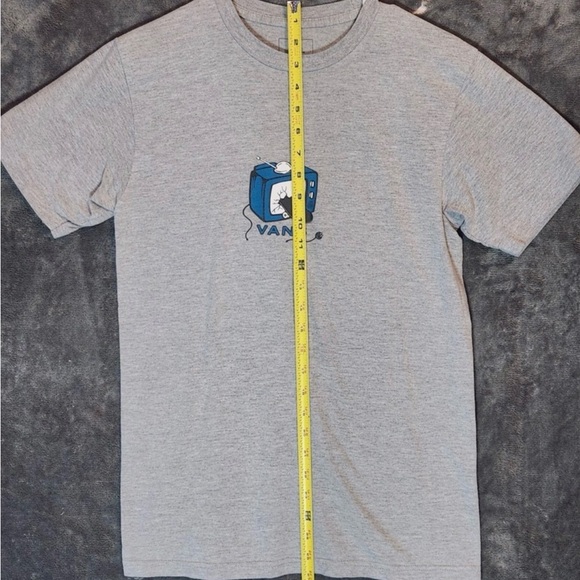 Vans Heather Gray TV Graphic Tee - Picture 3 of 4